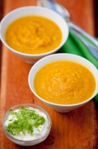 05A carrot squash soup