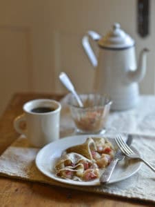 Applesauce Buckwheat Crepe